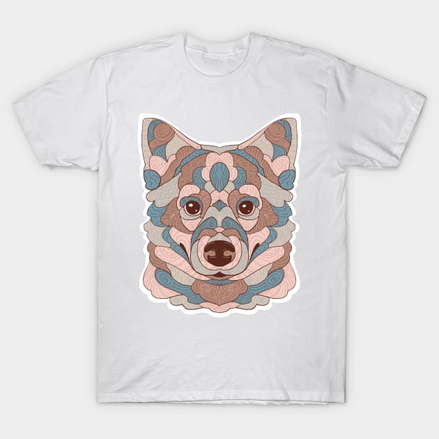 Norwegian Elkhound T-Shirt by MariaNinfa